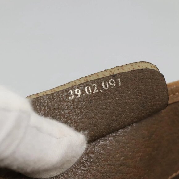 GUCCI GG Supreme Web Sherry Line Tote Bag PVC Beige Gold 39 02 091 Auth 135062 - Picture 13 of 15